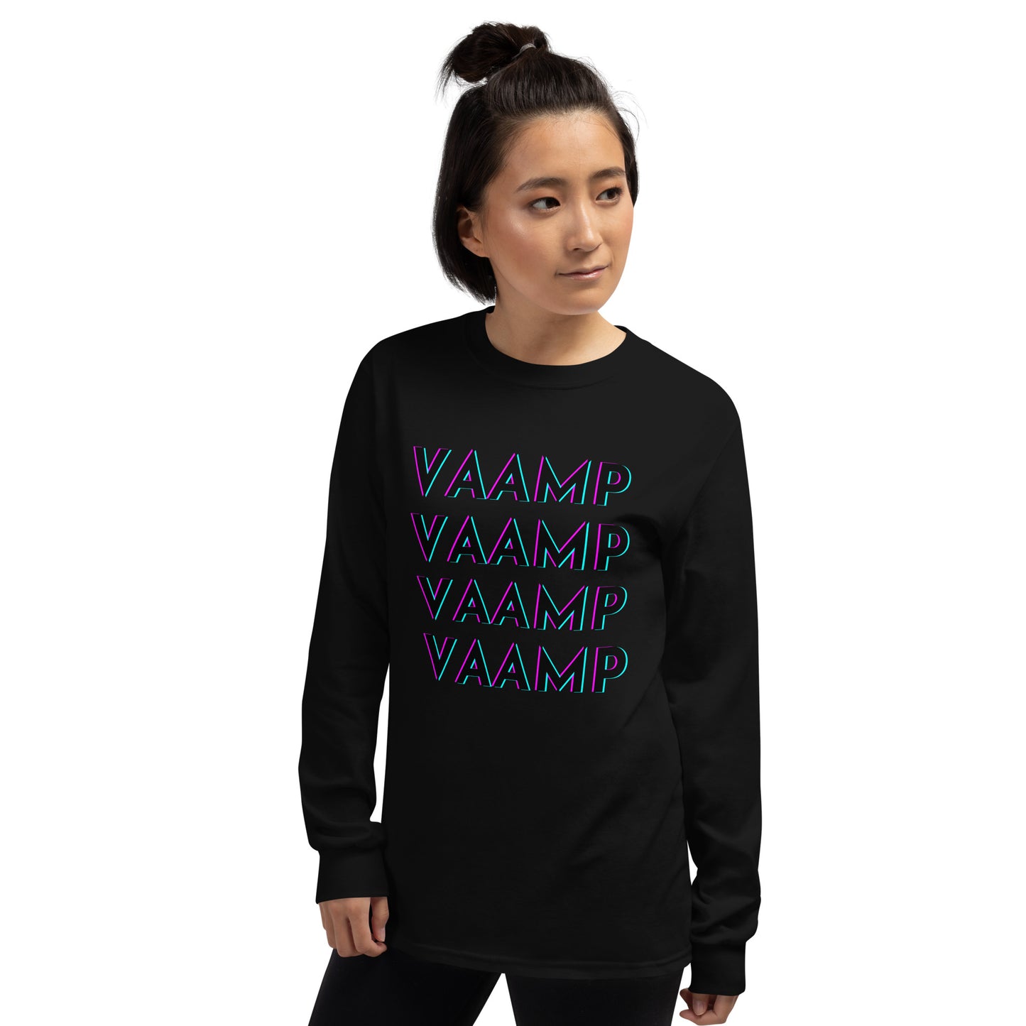 Unisex VAAMP Retro Repeat Long Sleeve