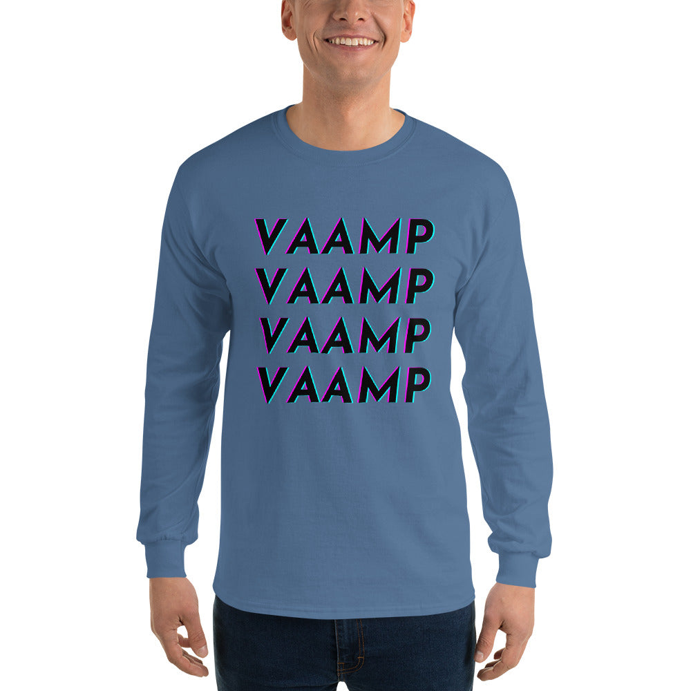 Unisex VAAMP Retro Repeat Long Sleeve