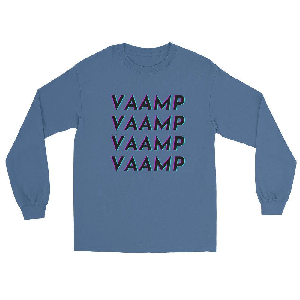 Unisex VAAMP Retro Repeat Long Sleeve