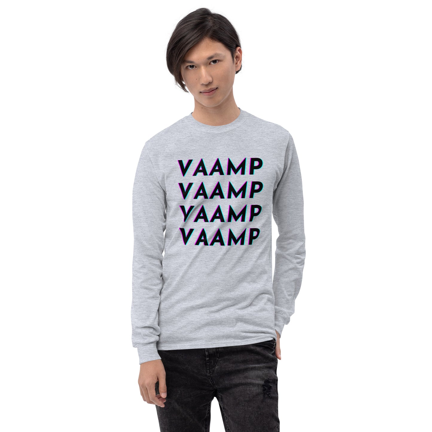 Unisex VAAMP Retro Repeat Long Sleeve