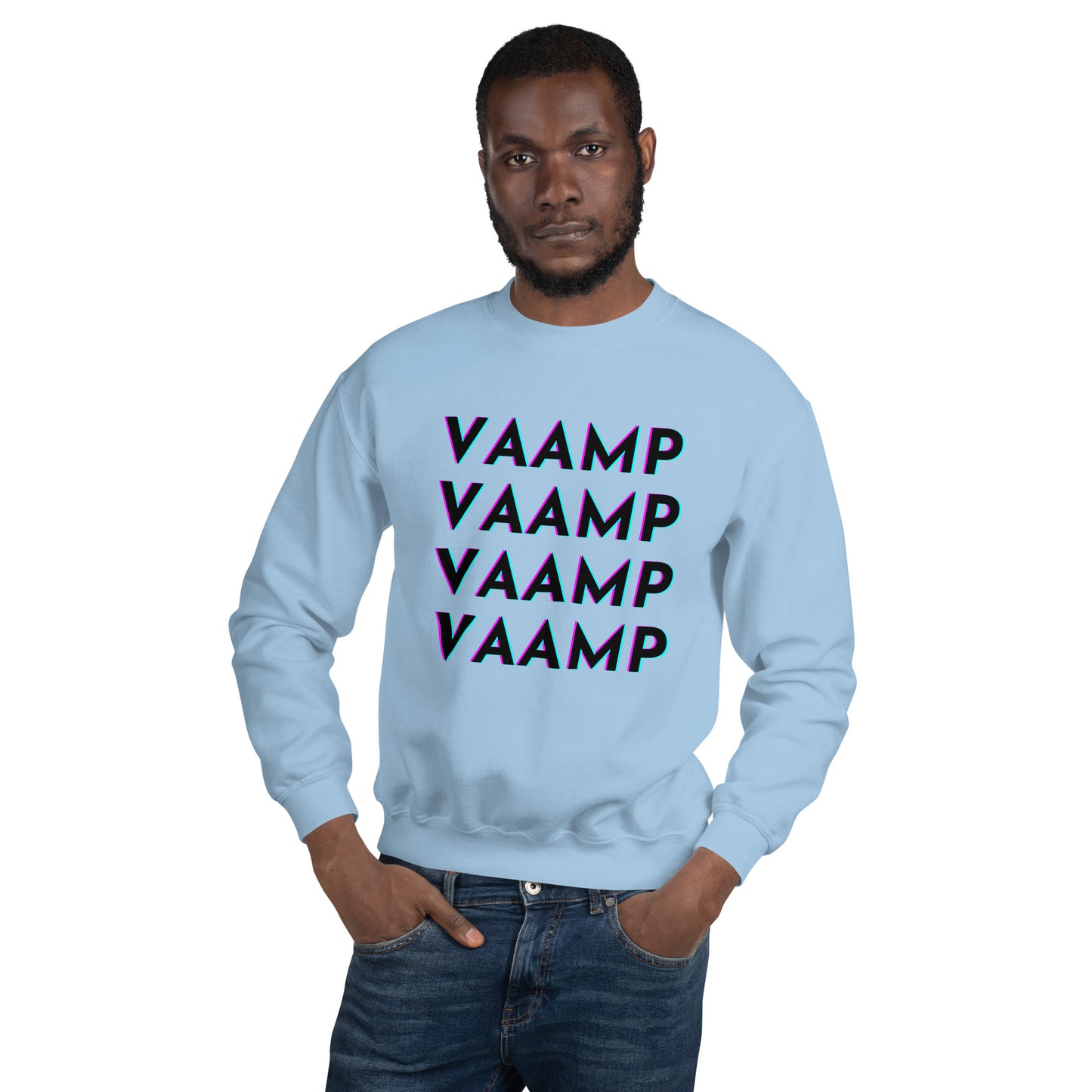 Unisex VAAMP Retro Repeat Sweatshirt