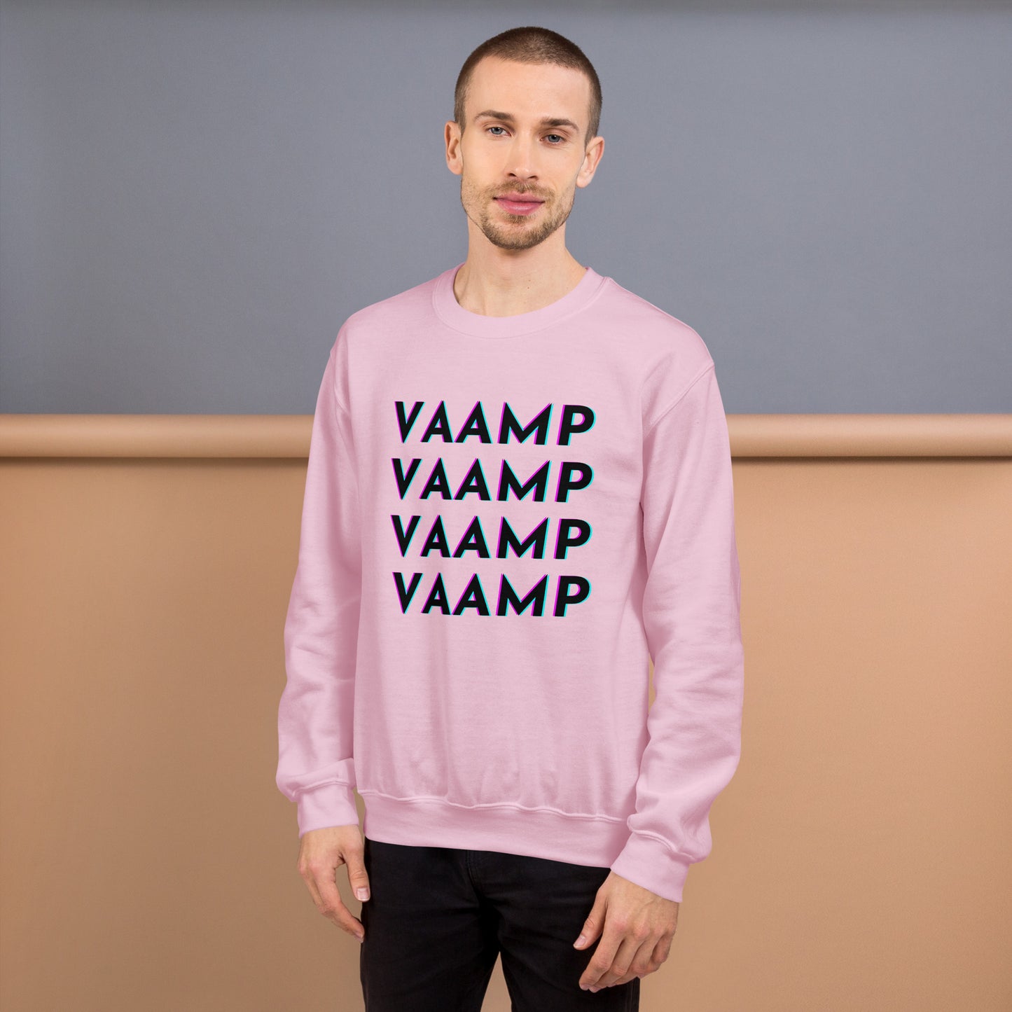 Unisex VAAMP Retro Repeat Sweatshirt